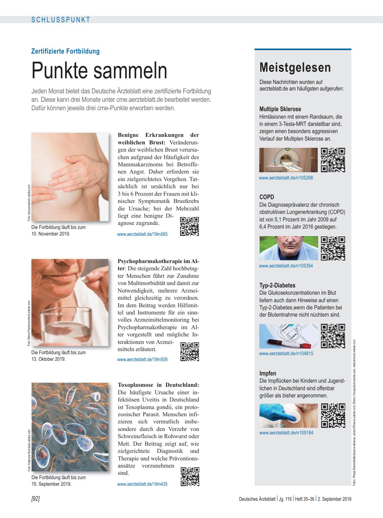 Vorschauseite 1: Meistgelesen