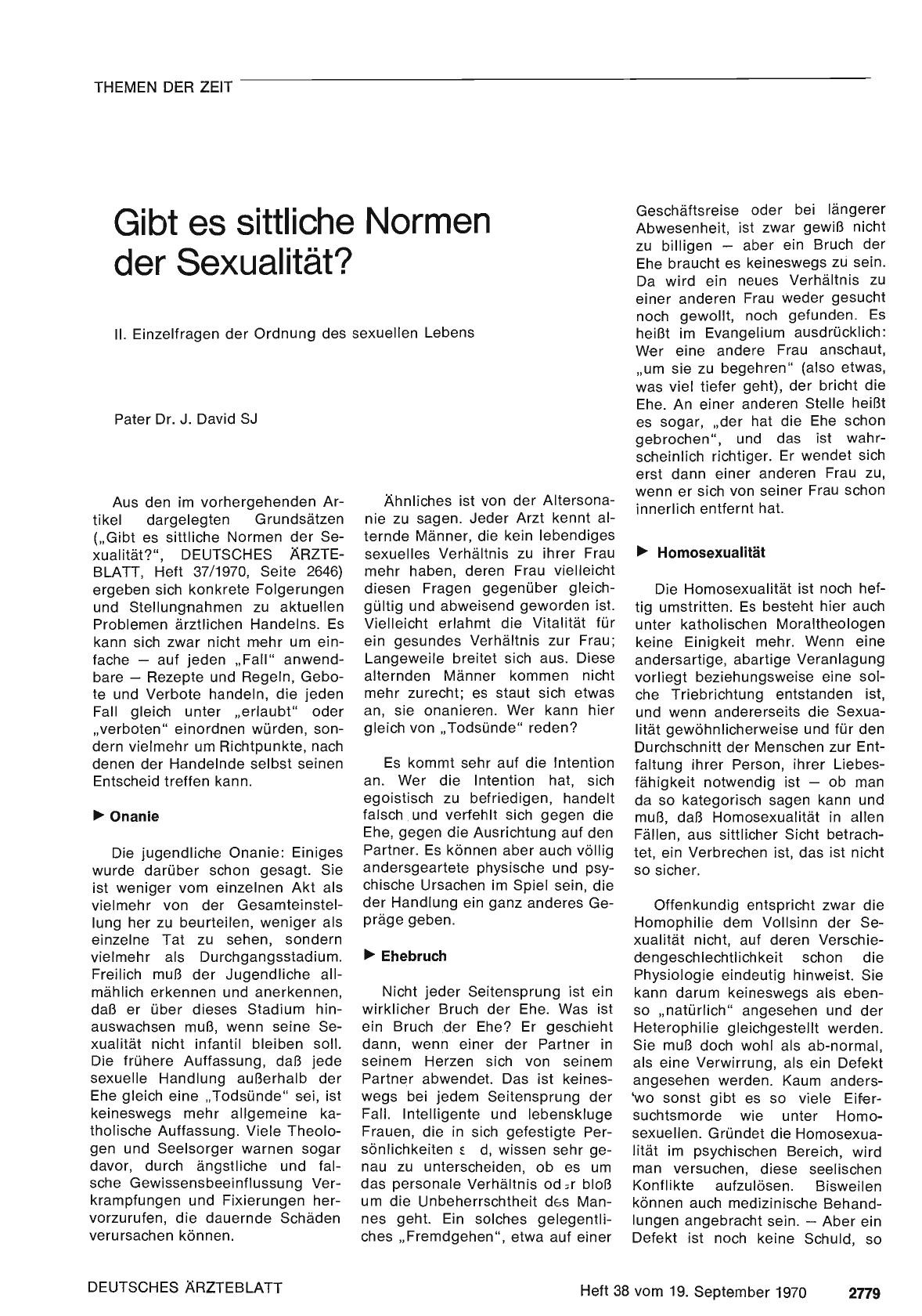 Vorschauseite 1: Gibt es sittliche Normen der Sexualität?