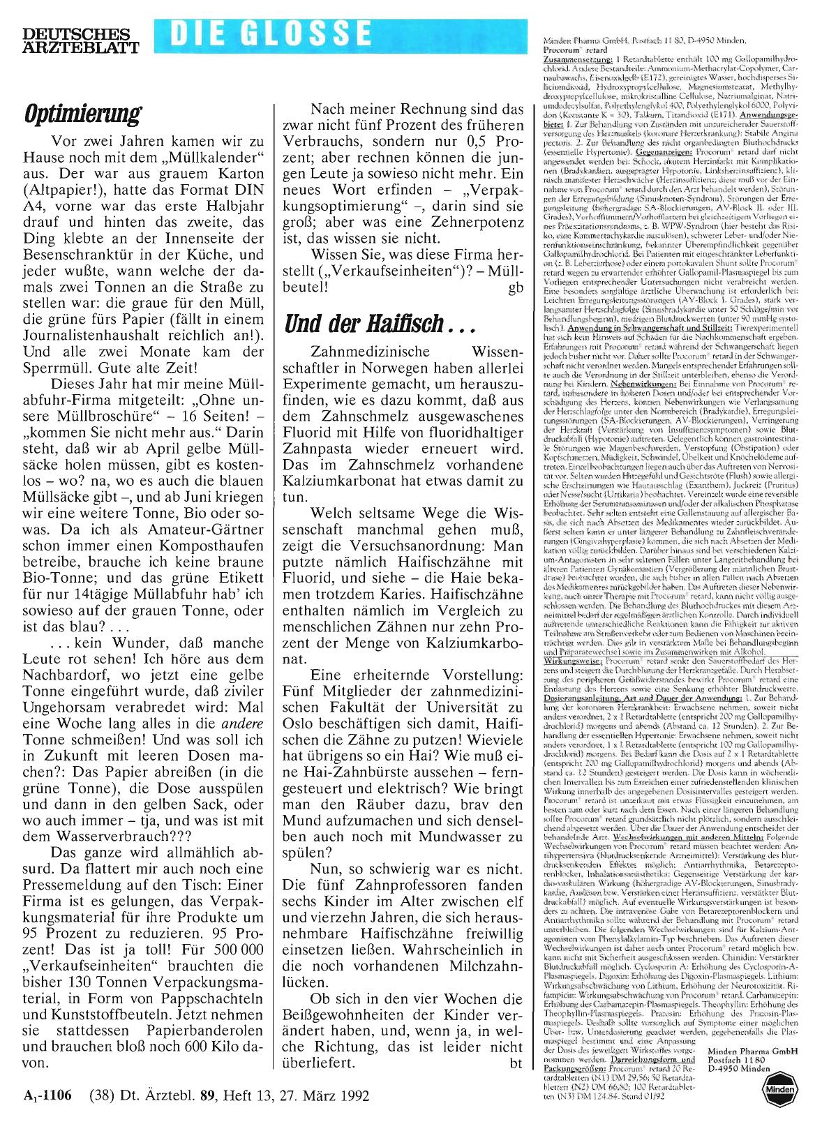Vorschauseite 1: Und der Haifisch. ..
