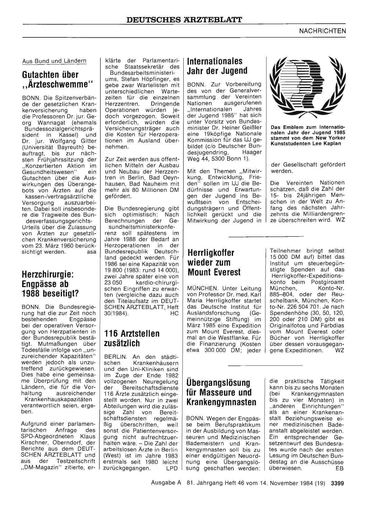 Vorschauseite 1: 116 Arztstellen zusätzlich