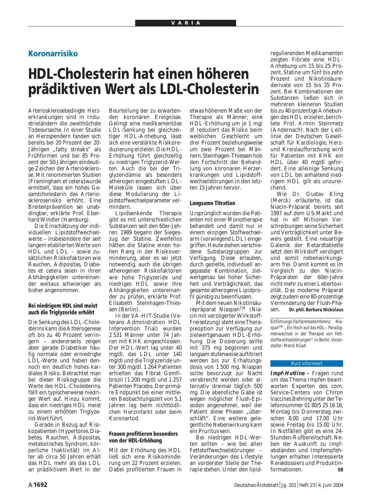 Vorschauseite 1: Impf-Hotline
