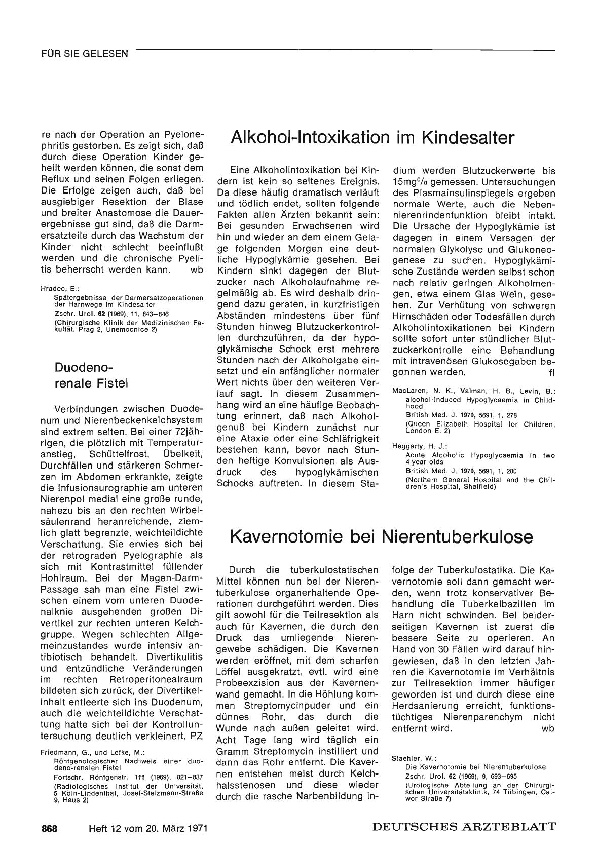 Vorschauseite 1: Kavernotomie bei Nierentuberkulose