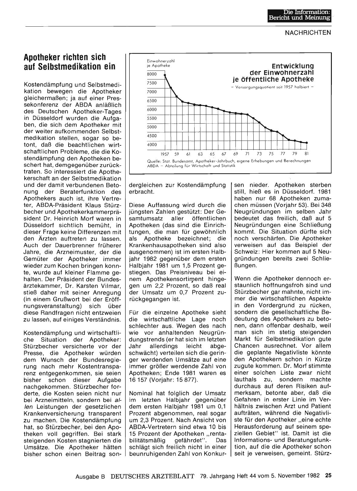 Vorschauseite 1: Apotheker richten sich auf Selbstmedikation ein