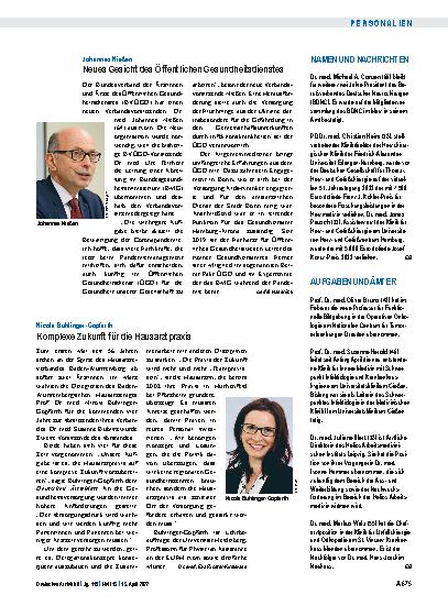 Vorschauseite 1: Aufgaben und Ämter