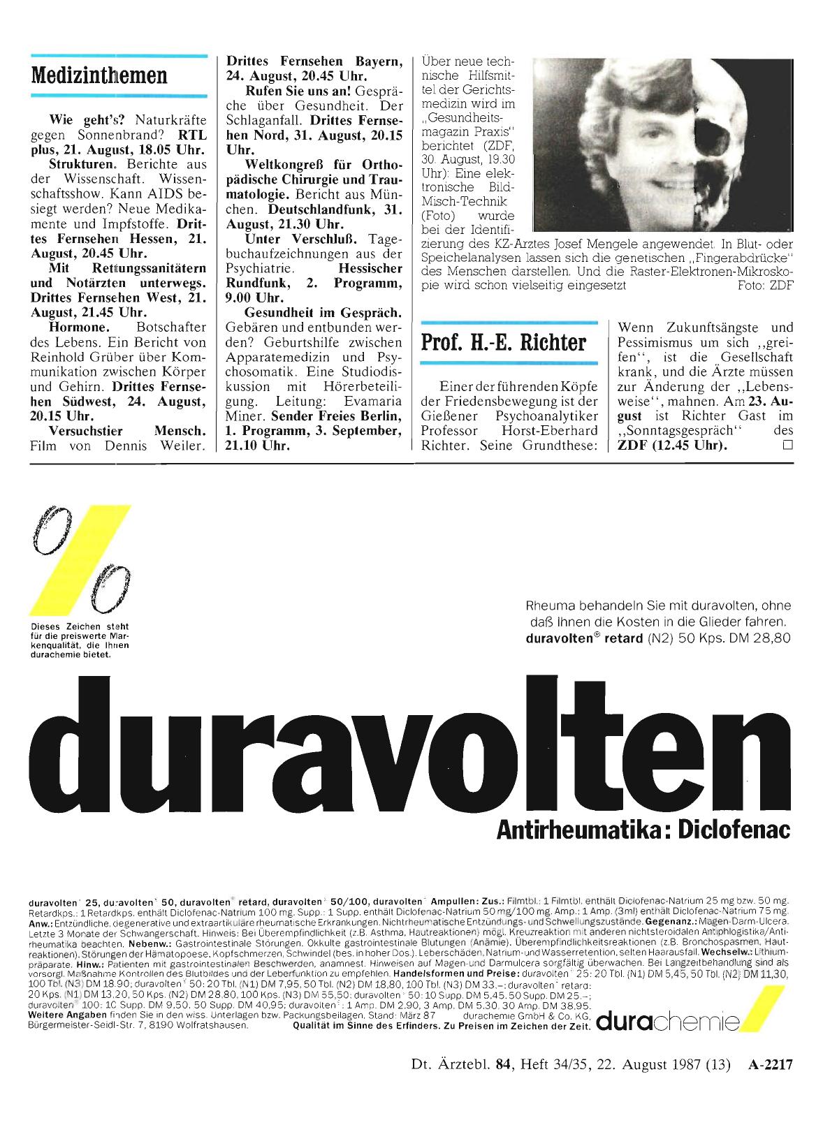 Vorschauseite 1: Prof. H. -E. Richter