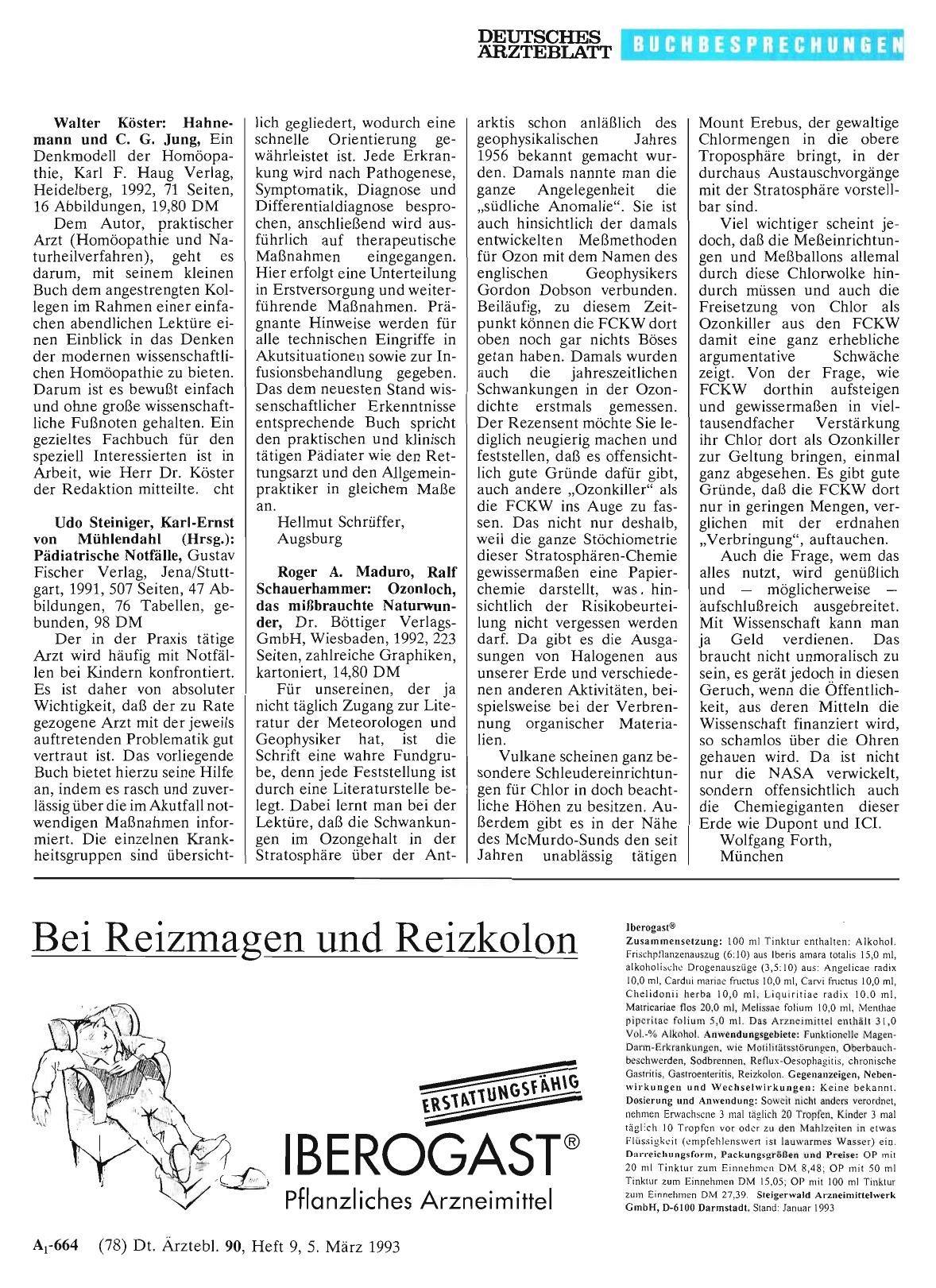 Vorschauseite 1: Roger A. Maduro, Ralf Schauerhammer: Ozonloch, das mißbrauchte Naturwunder