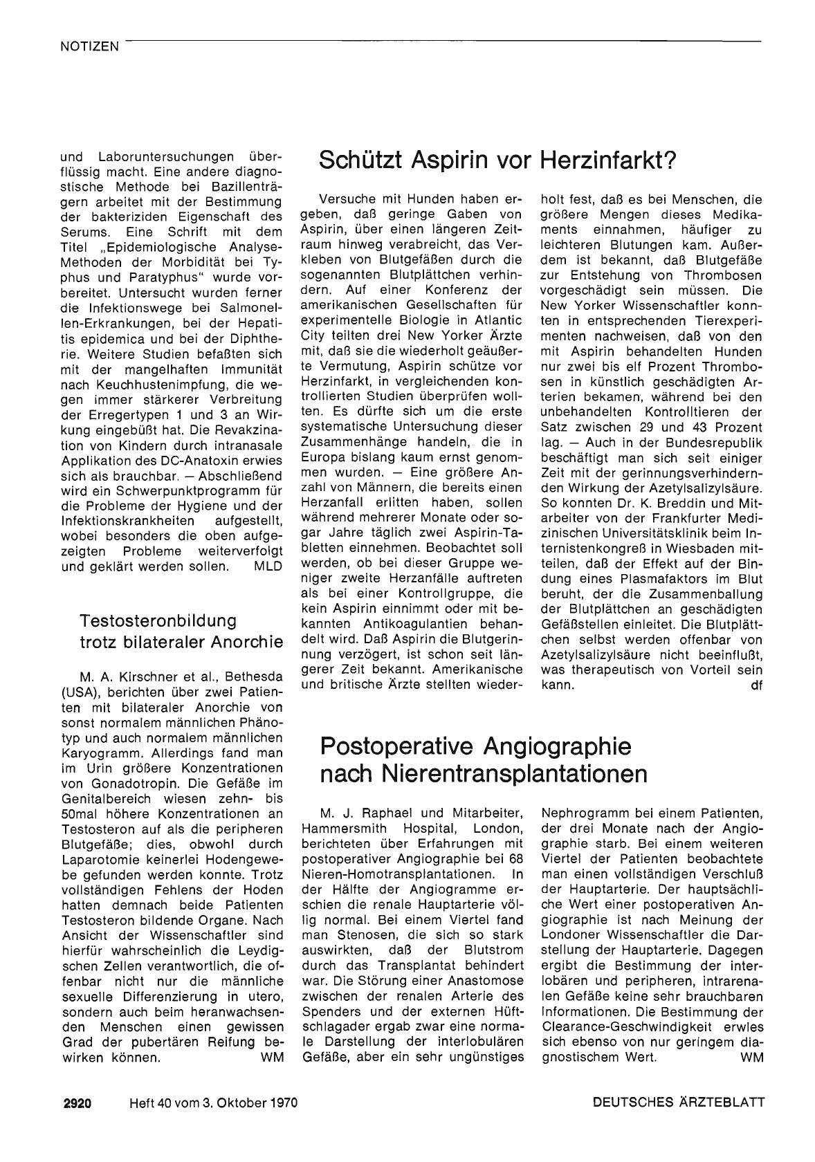 Vorschauseite 1: Testosteronbildung trotz bilateraler Anorchie