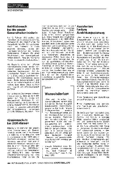 Vorschauseite 1: Wunschdenken