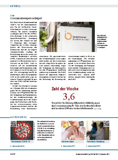 Vorschauseite 1: Zahl der Woche 3,6