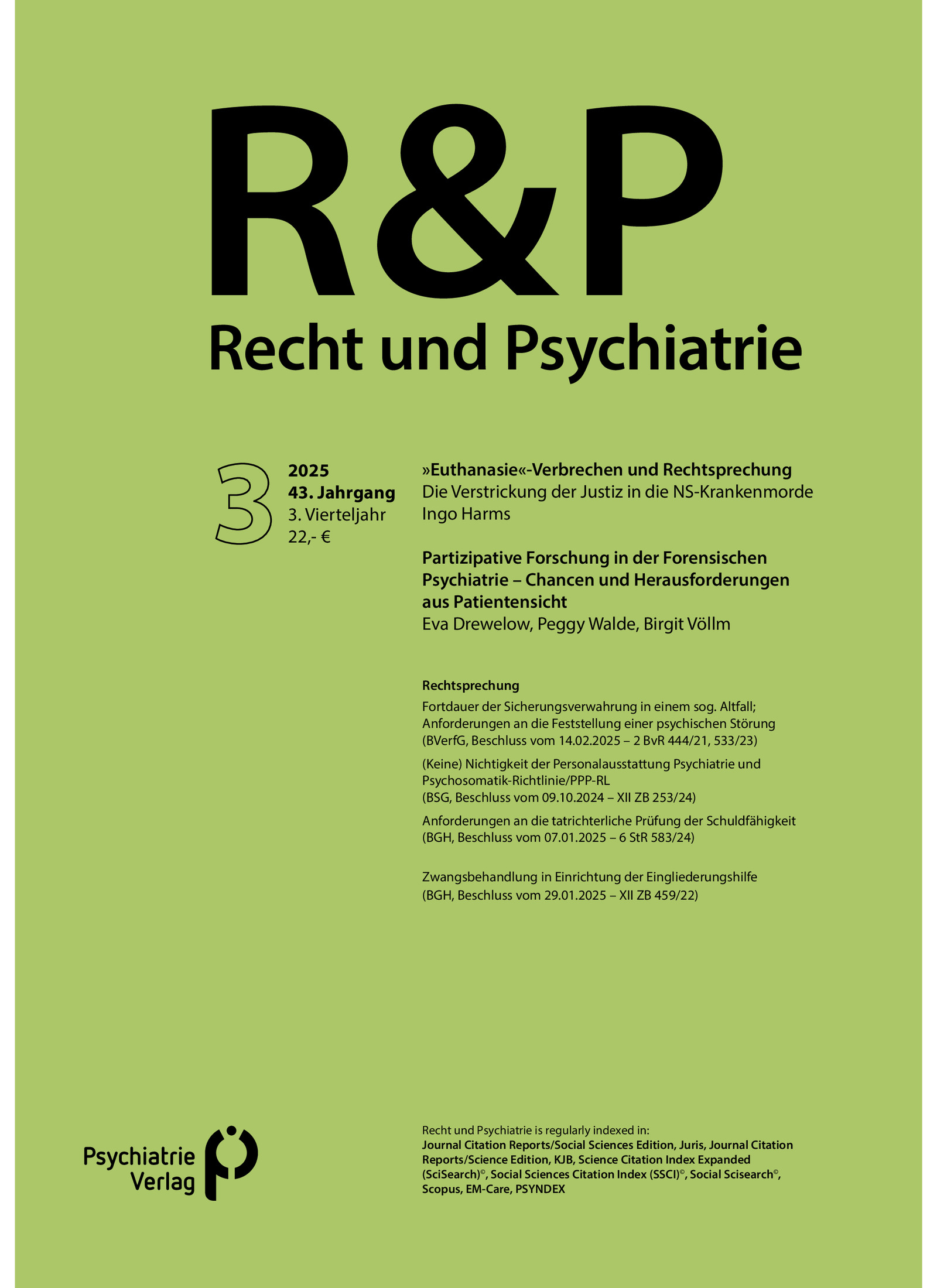 Recht & Psychiatrie