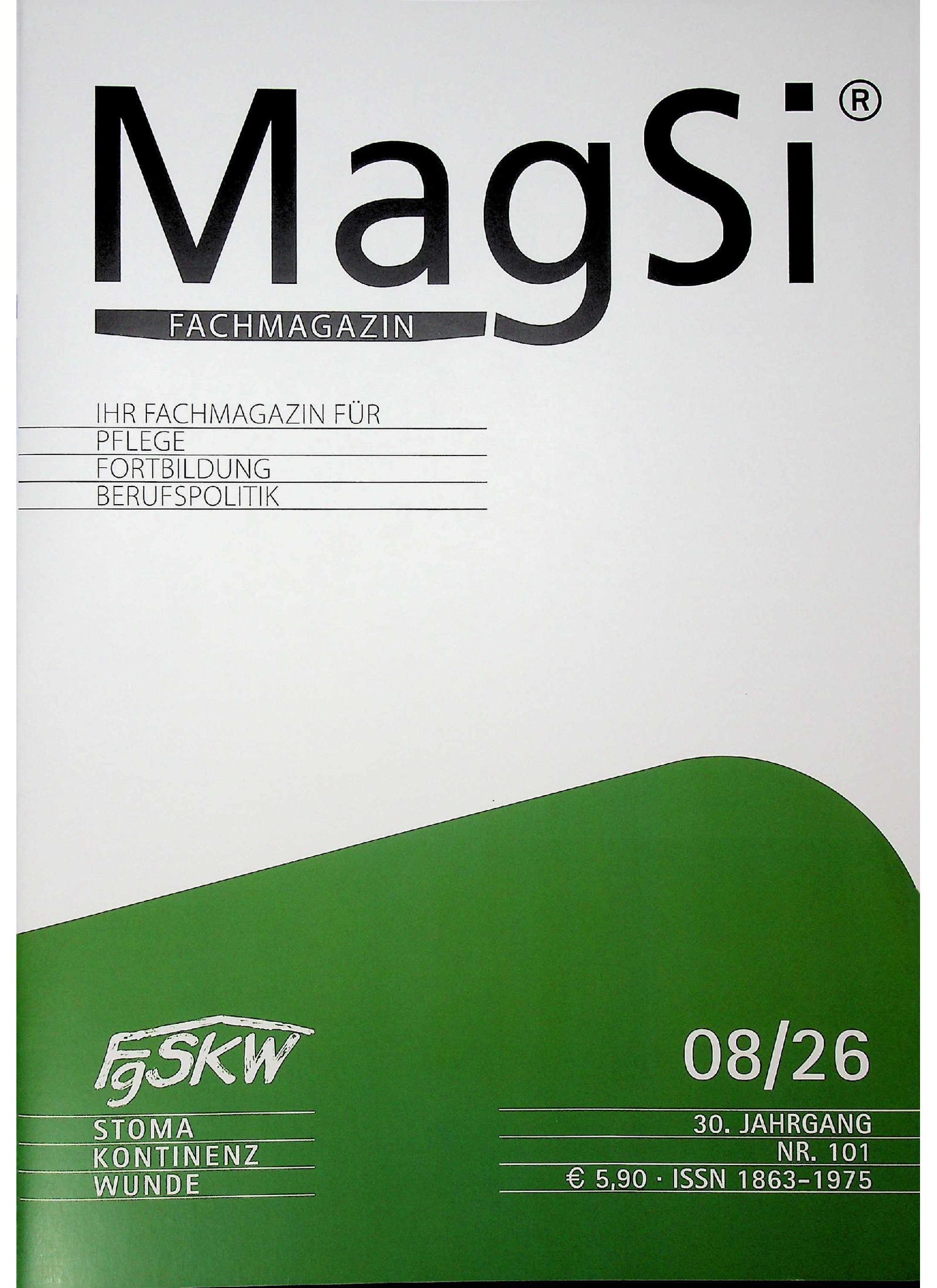 MagSi Magazin, Stoma, Kontinenz und Wunde, FgSKW