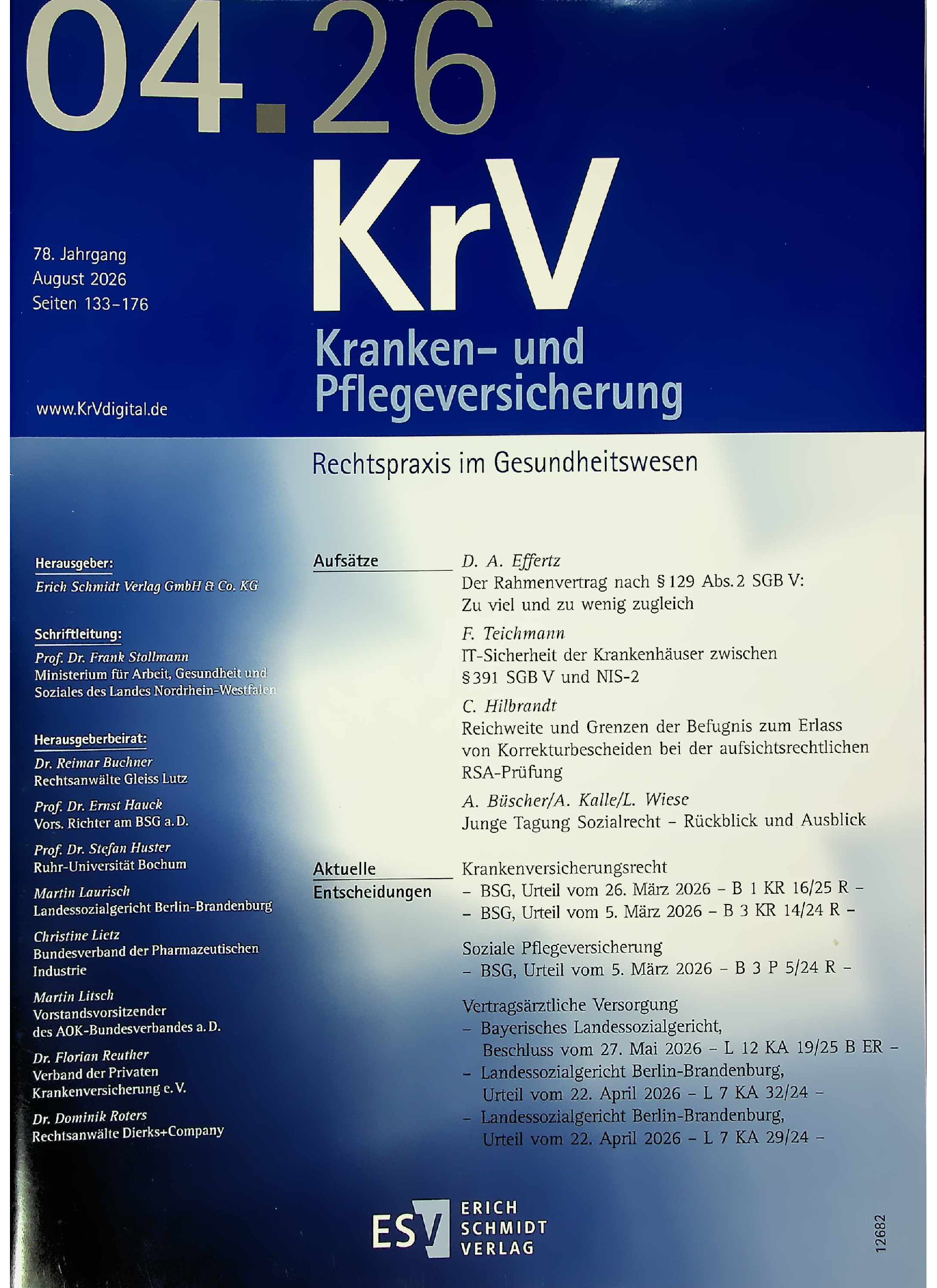Kranken- und Pflegeversicherung