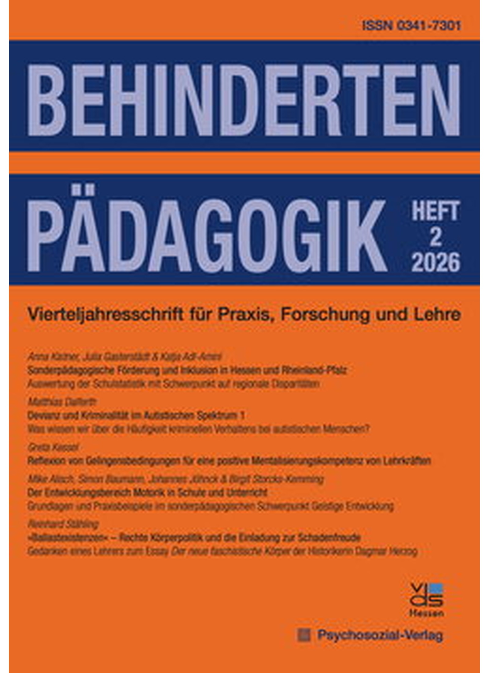Behindertenpädagogik